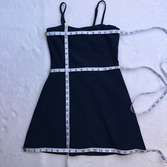 Alo Yoga Alosoft Courtside Dress Navy Size Small Limited Edition EUC Tennis - Picture 9 of 16